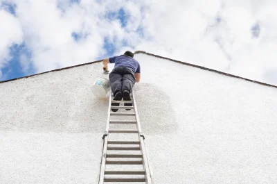 Peinture extérieure à Anould — façades et ravalement